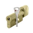 Цилиндр Abloy Protec2 ключ/тумблер (Финляндия) 172 мм 111/61T матовая латунь