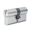 Цилиндр замка Abus S60P ключ/ключ сатиновый никель (Германия) 120 мм 60/60