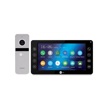 Комплект відеодомофона 7" NeoLight Neokit FHD PRO B Silverr