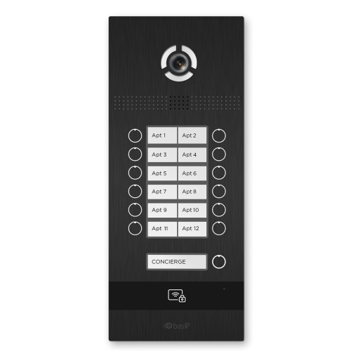 IP вызывные панели BAS-IP - IP вызывная панель Bas-IP BI-12FB