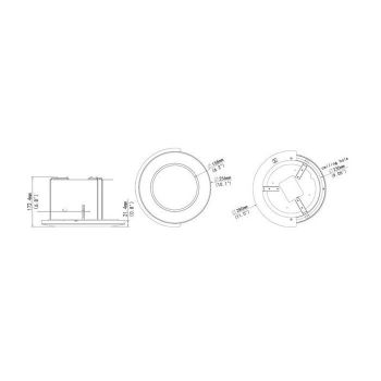 Монтажный адаптер для камеры Uniview TR-FM200-IN