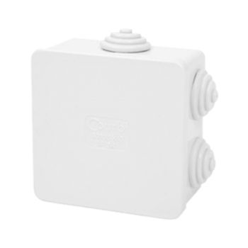 Коробка распределительная COURBI 80x80x40 серая