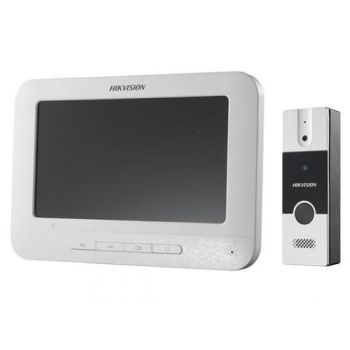 Комплект домофон + вызывная панель Hikvision DS-KIS202