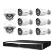Комплект IP видеонаблюдения Hikvision KIT-DS218