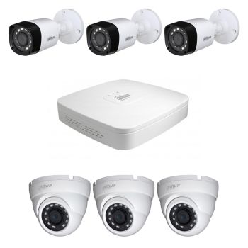 Комплект HDCVI видеонаблюдения Dahua KIT-DH214