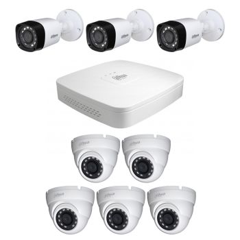 Комплект HDCVI видеонаблюдения Dahua KIT-DH218