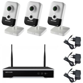 Комплект IP видеонаблюдения Hikvision KIT-DS121