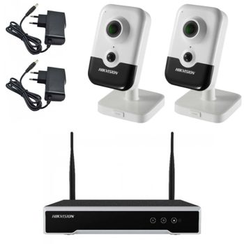 Комплект IP видеонаблюдения Hikvision KIT-DS122