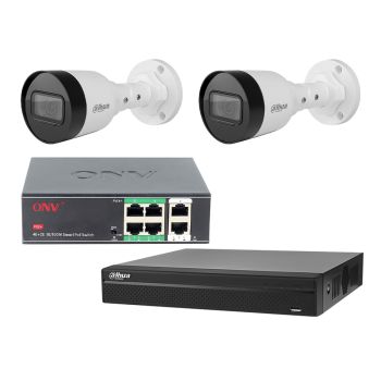 Комплекти відеоспостереження Dahua - Комплект IP відеоспостереження Dahua KIT-DH103