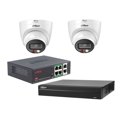 Комплекти відеоспостереження Wi-Fi - Комплект IP відеоспостереження Dahua KIT-DH334