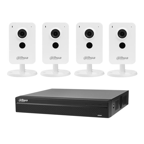 Комплекти відеоспостереження Dahua - Комплект IP відеоспостереження Dahua KIT-DH121