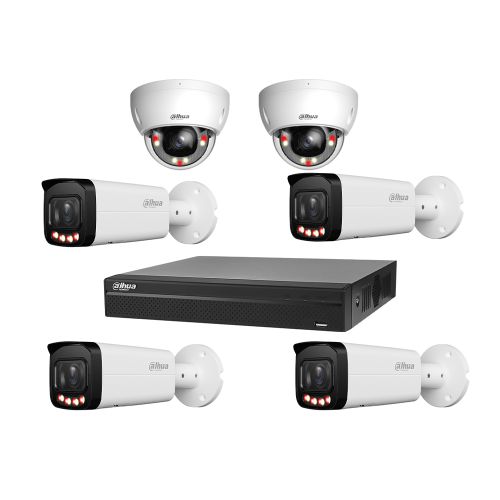 Комплекти відеоспостереження Dahua - Комплект IP відеоспостереження Dahua KIT-DH176