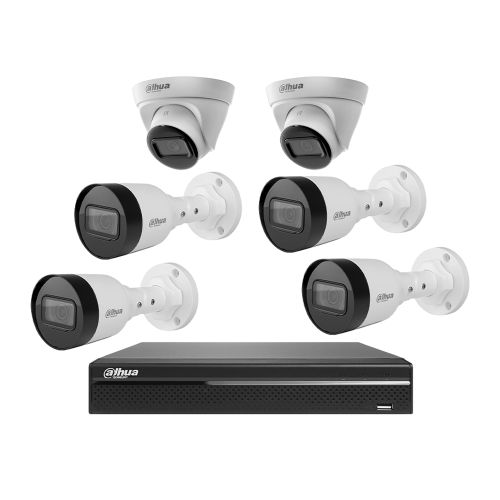 Комплекты видеонаблюдения на 8 камер - Комплект IP видеонаблюдения Dahua KIT-DH209