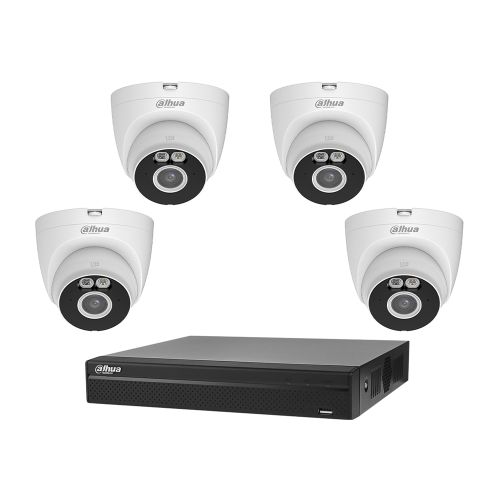 Комплекты видеонаблюдения Wi-Fi - Комплект IP видеонаблюдения Dahua KIT-DH328