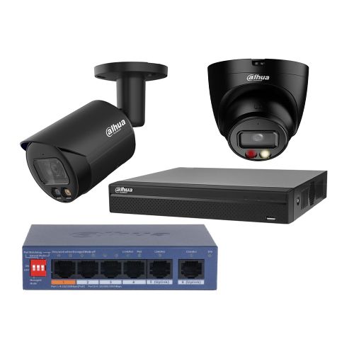 Комплекты видеонаблюдения Wi-Fi - Комплект IP видеонаблюдения Dahua KIT-DH329
