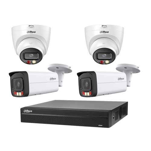 Комплекты видеонаблюдения Wi-Fi - Комплект IP видеонаблюдения Dahua KIT-DH332