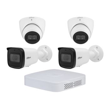 Комплекты видеонаблюдения Wi-Fi - Комплект IP видеонаблюдения Dahua KIT-DH333