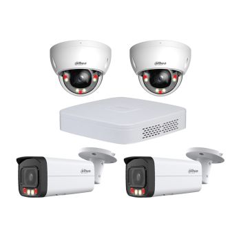 Комплекты видеонаблюдения Wi-Fi - Комплект IP видеонаблюдения Dahua KIT-DH341