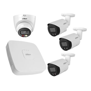 Комплект IP видеонаблюдения Dahua KIT-DH383