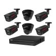 Комплект IP видеонаблюдения Dahua KIT-DH408