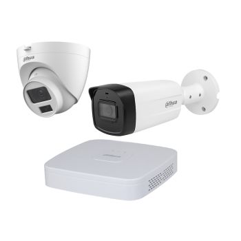 Комплекты видеонаблюдения - Комплект HDCVI видеонаблюдения Dahua KIT-DH520