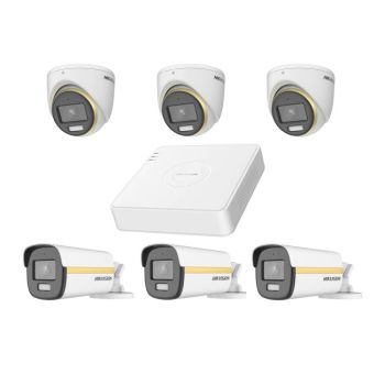 Комплект TurboHD видеонаблюдения Hikvision KIT-DS491