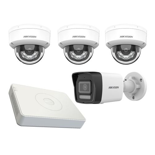Комплекти відеоспостереження Hikvision - Комплект IP відеоспостереження Hikvision KIT-DS138