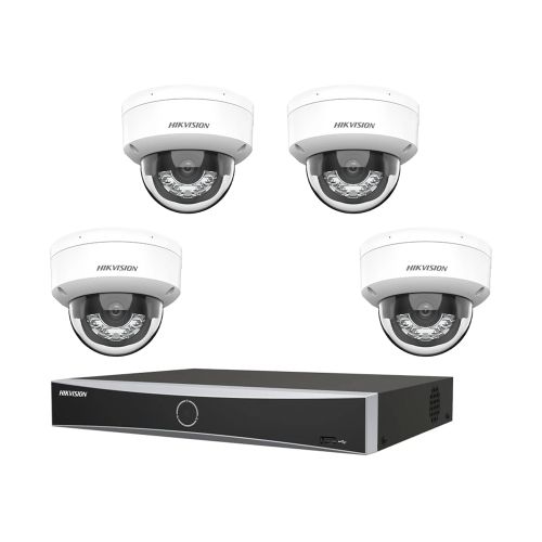Комплекти IP відеоспостереження - Комплект IP відеоспостереження Hikvision KIT-DS148