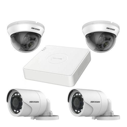 Комплекты видеонаблюдения Hikvision - Комплект TurboHD видеонаблюдения Hikvision KIT-DS166