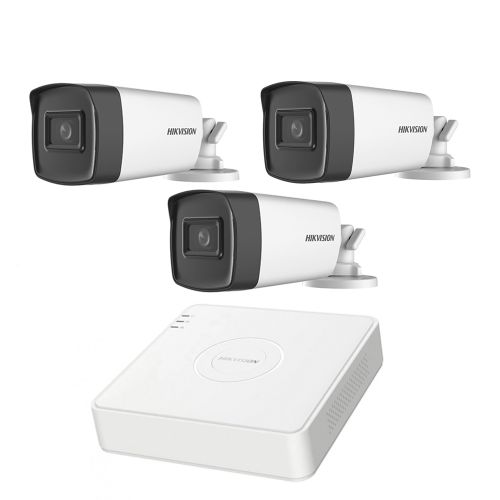 Комплекты видеонаблюдения на 2 камеры - Комплект TurboHD видеонаблюдения Hikvision KIT-DS180
