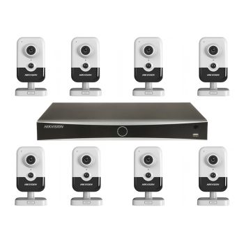 Комплекты видеонаблюдения - Комплект IP видеонаблюдения Hikvision KIT-DS198