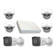 Комплект IP видеонаблюдения Hikvision KIT-DS200