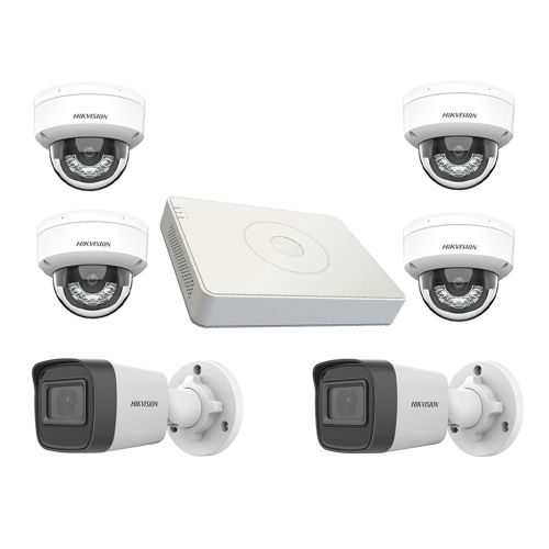 IP комплекти відеоспостереження Hikvision - Комплект IP відеоспостереження Hikvision KIT-DS200