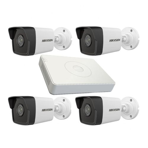 Комплекты видеонаблюдения для помещения - Комплект IP видеонаблюдения Hikvision KIT-DS203