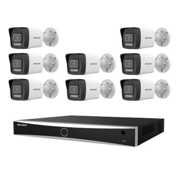Комплект IP видеонаблюдения Hikvision KIT-DS210