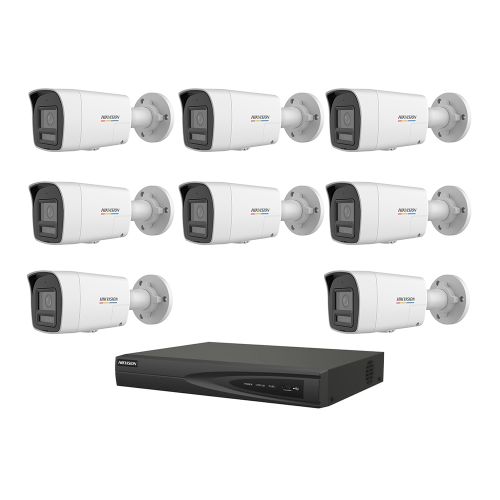 Комплекти відеоспостереження: 4 мп - Комплект IP відеоспостереження Hikvision KIT-DS220