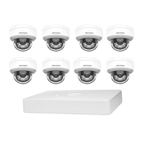 Комплекти відеоспостереження: 4 мп - Комплект IP відеоспостереження Hikvision KIT-DS223