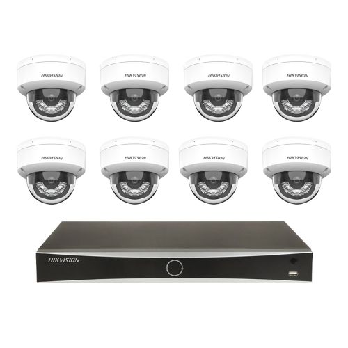 Комплекты видеонаблюдения на 8 камер - Комплект IP видеонаблюдения Hikvision KIT-DS223