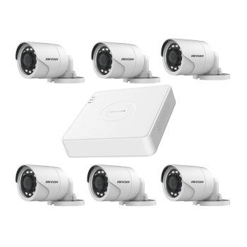 Turbo HD комплекты видеонаблюдения - Комплект TurboHD видеонаблюдения Hikvision KIT-DS229