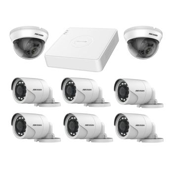 Комплект TurboHD видеонаблюдения Hikvision KIT-DS233