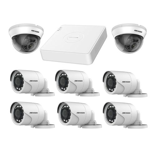 Turbo HD комплекты видеонаблюдения - Комплект TurboHD видеонаблюдения Hikvision KIT-DS233