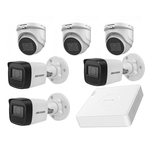 Turbo HD комплекты видеонаблюдения - Комплект TurboHD видеонаблюдения Hikvision KIT-DS239