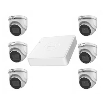 Комплекты аналогового видеонаблюдения - Комплект TurboHD видеонаблюдения Hikvision KIT-DS240