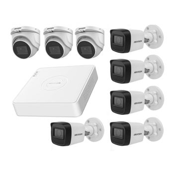 Turbo HD комплекты видеонаблюдения - Комплект TurboHD видеонаблюдения Hikvision KIT-DS243