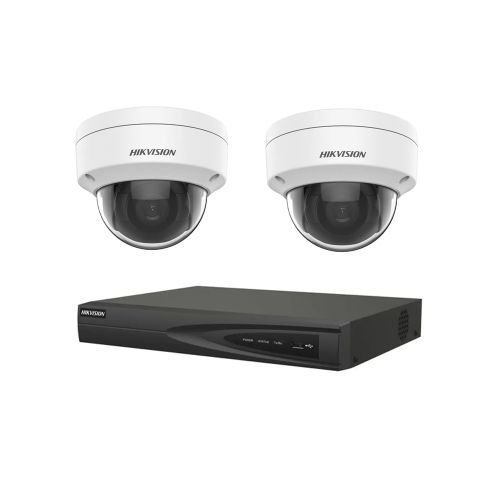 Комплекты видеонаблюдения на 2 камеры - Комплект IP видеонаблюдения Hikvision KIT-DS266