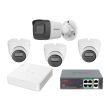 Комплект IP видеонаблюдения Hikvision KIT-DS287