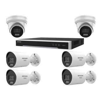 Комплекты видеонаблюдения Hikvision - Комплект IP видеонаблюдения Hikvision KIT-DS317