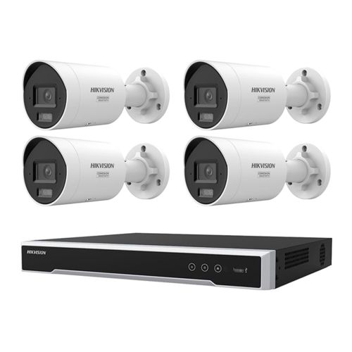 Комплекты видеонаблюдения Hikvision на 8 камер - Комплект IP видеонаблюдения Hikvision KIT-DS318