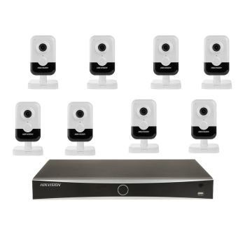 Комплекти IP відеоспостереження на 8 камер - Комплект IP відеоспостереження Hikvision KIT-DS327