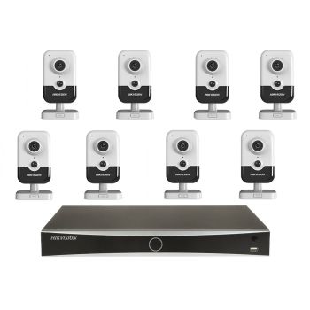 Комплект IP видеонаблюдения Hikvision KIT-DS327